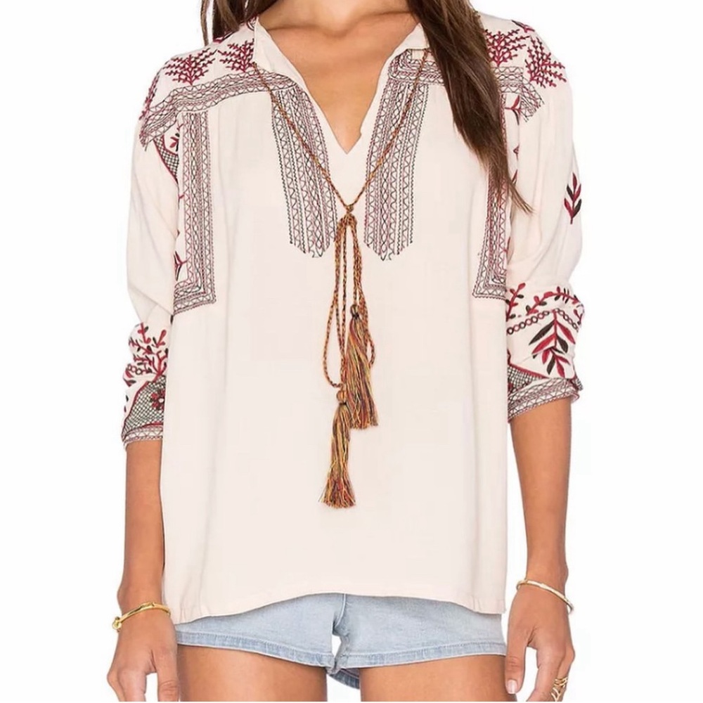 NWT MISA embroidered tunic top size XS